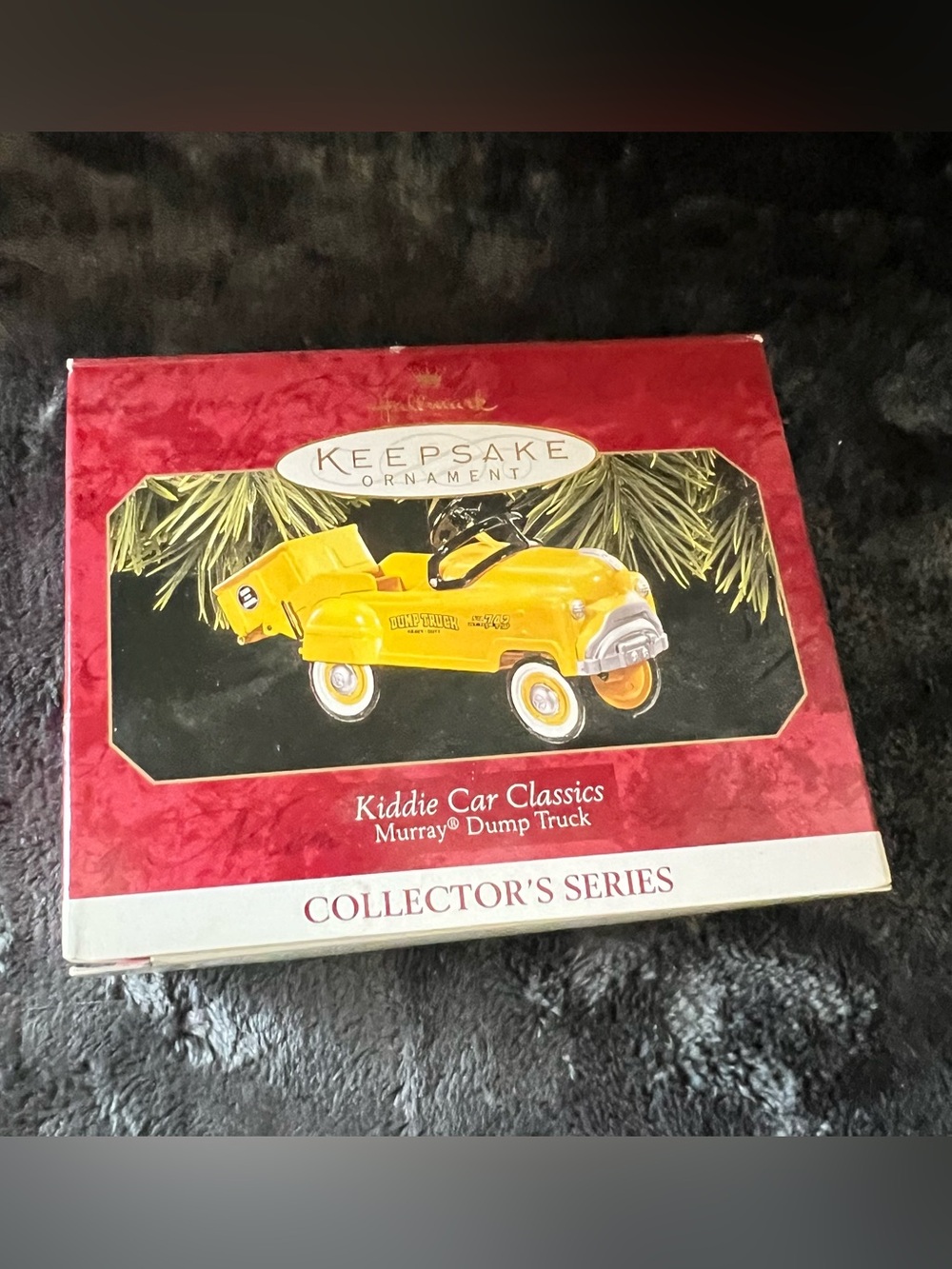 Vintage 1997 Hallmark Keepsake Ornament Murray Dump Truck Kiddie Car Classics